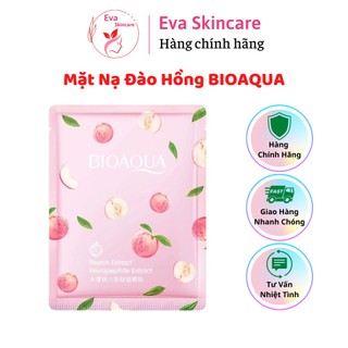 Mặt nạ đào hồng bioaqua dưỡng ẩm trắng da - eva skincare