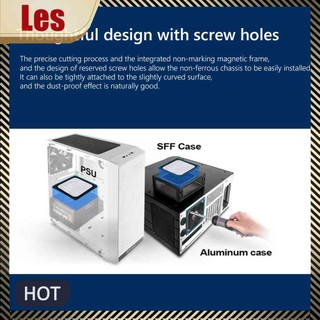 Magnetic Dust Filter PC Computer Case Fan Dustproof Mesh Cover Net Guard