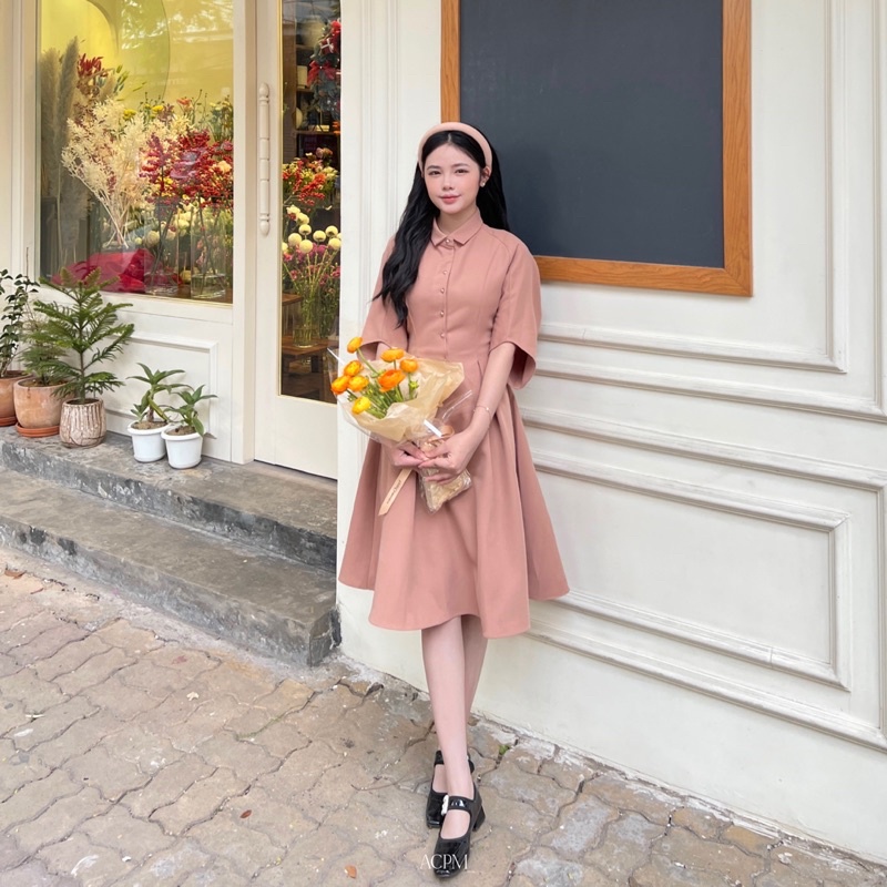 Erica dress / Váy sơ mi tay lỡ