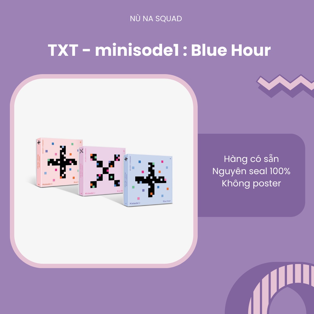 Bộ album TXT - minisode1 : Blue Hour