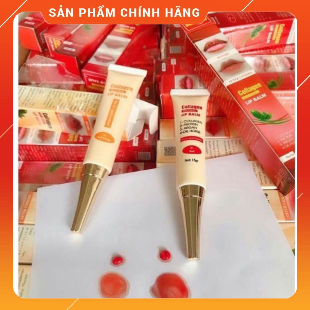 Dưỡng môi collagen kích màu sau xăm