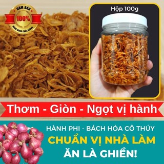 100g Hành phi nguyên chất nhà làm thơm giòn ngon