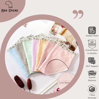 Quần lót nữ viền chữ đáy 2 lớp kháng khuẩn Quần lót nữ không lộ viền Quần lót nữ dệt kim cotton cao cấp