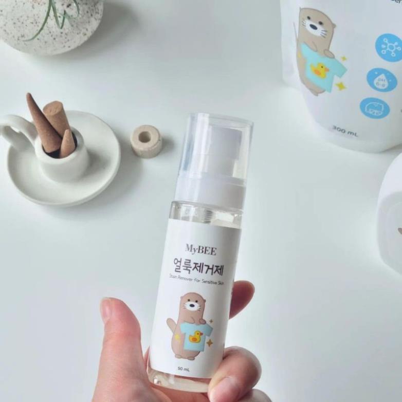 Xịt tẩy trắng quần áo MYBEE HÀN QUỐC 50ML/330ML An toàn cho bé