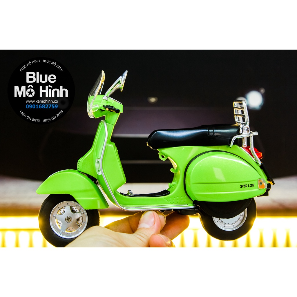 Xe mô hình mô tô Vespa PX 125 1:12