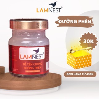 Tổ Yến Chưng Đường Phèn LamNest tươi nguyên chất 70ml