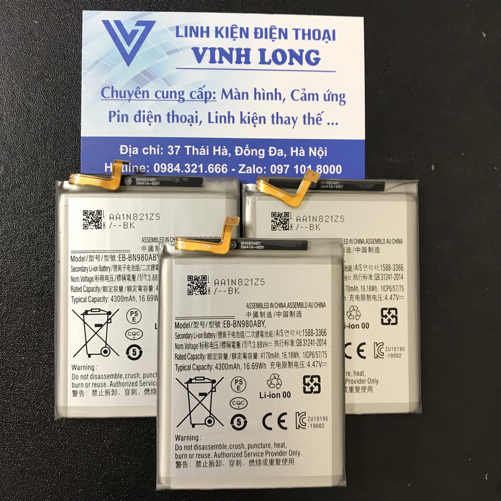 Pin Samsung Galaxy Note 20, Galaxy Note 20 5G, EB-BN980ABY