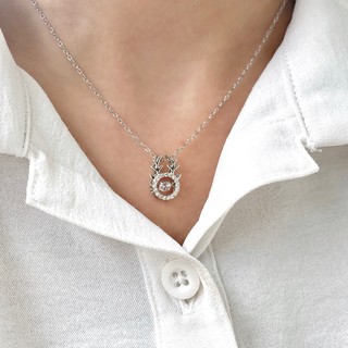 Dây chuyền nữ hàn quốc mặt hươu đá zircon Nilla accessories- Ezra