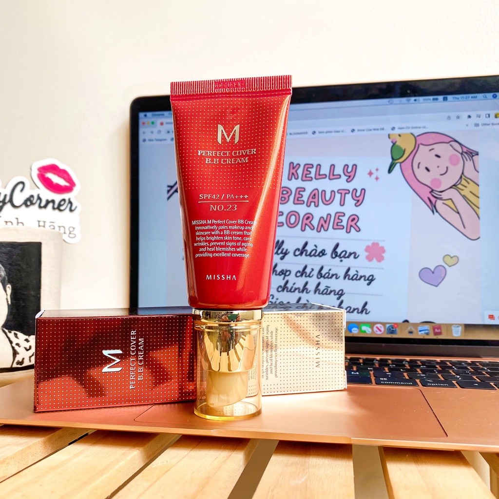 Kem BB MISSHA M Perfect Cover BB Cream SPF42/PA+++ 50mL