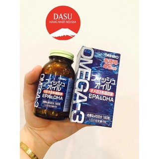 Dầu Cá Omega 3 Orihiro Fish Oil, Viên Uống Omega 3 Nhật Bản