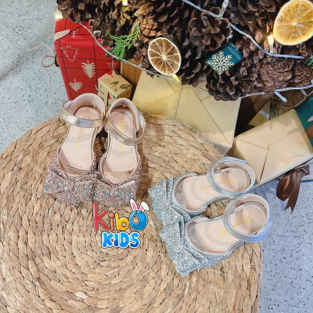 Giày Búp Bê Công Chúa Cánh Đính Đá Lấp Lánh Quảng Châu Cao Cấp BB524