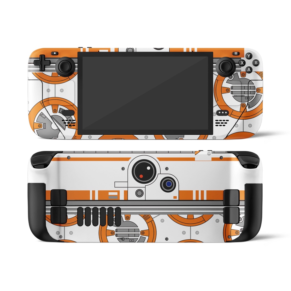Skin dán Steam Deck mẫu Star Wars BB8 (Đã cắt sẵn chi tiết, dễ dán)