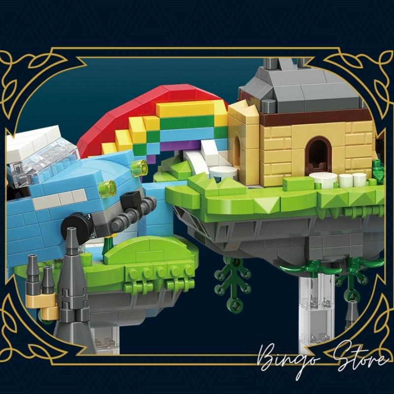 MÔ HÌNH LẮP RÁP LÂU ĐÀI PHÉP THUẬT HOGWARTS