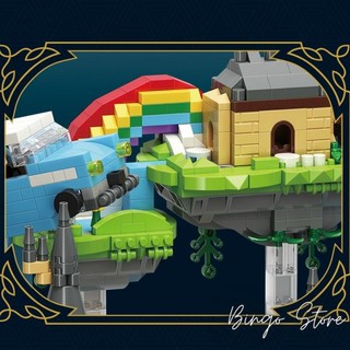 MÔ HÌNH LẮP RÁP LÂU ĐÀI PHÉP THUẬT HOGWARTS