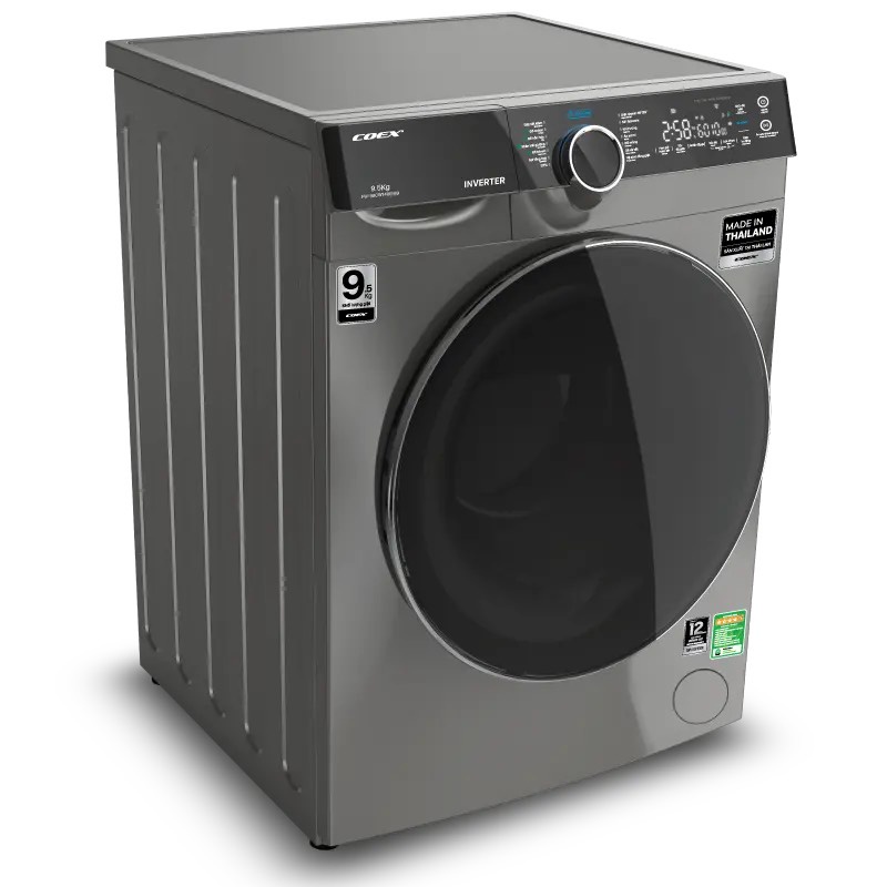 MÁY GIẶT LỒNG NGANG COEX INVERTER 9.5 KG FW-90CW1408IGB