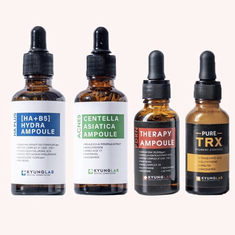 Combo Serum, Tinh Chất KYUNG LAB căng bóng, giảm nám tàn nhang, giảm mụn, phục hồi da chống lão hóa