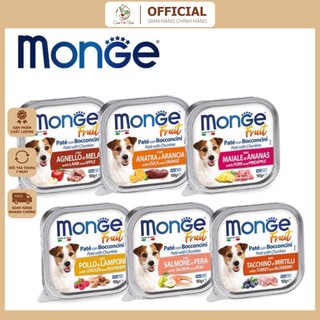 Pate monge cho chó nhiều vị thơm ngon 100g