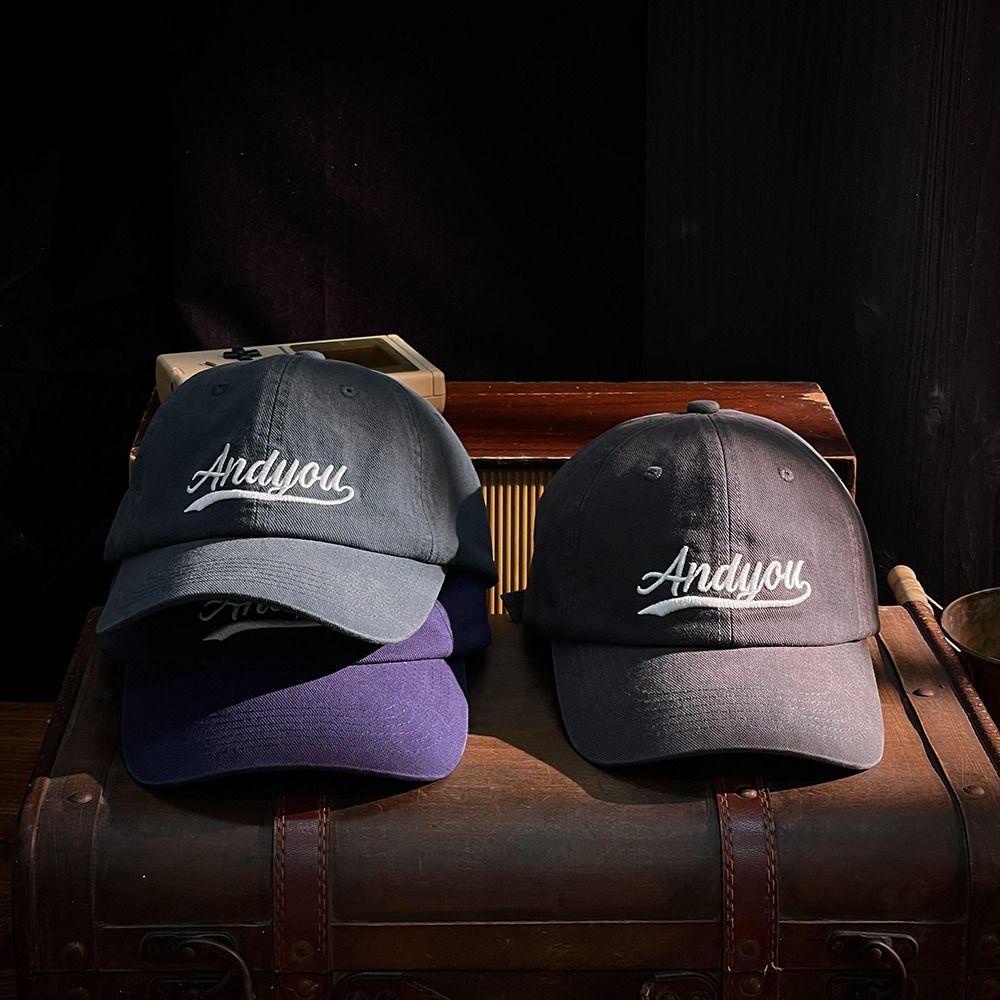 Mũ Lưỡi Trai Chất Liệu Cotton In Chữ Phong Cách Hip Hop Hàn Quốc Thời Trang Cho Nữ