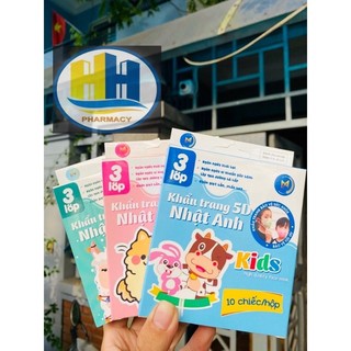 KHẨU TRANG 5D TRẺ EM - HỘP 10 CHIẾC