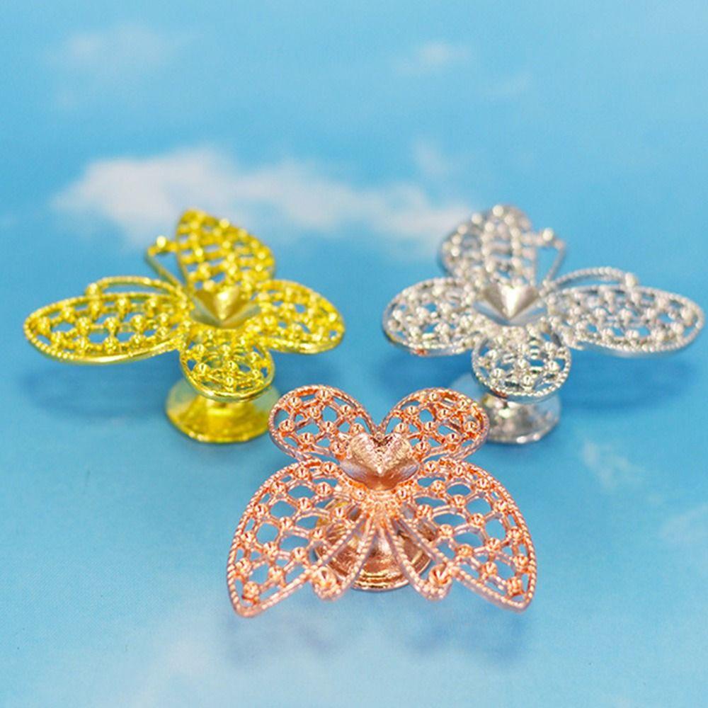 Giá Đỡ Trưng Bày Hình Cầu Họa Tiết Bướm Bằng Kim Loại Dùng Làm Đạo Cụ Chụp