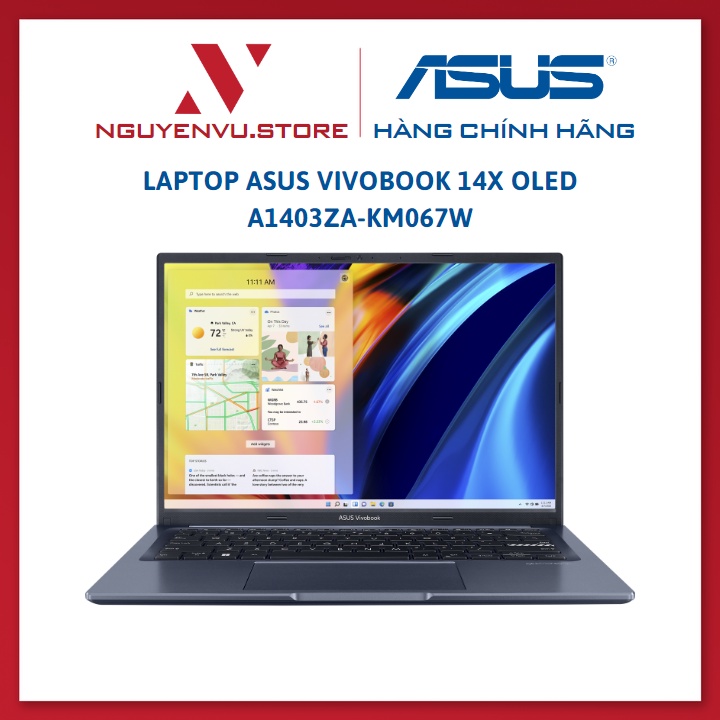 Laptop ASUS VivoBook 14X OLED A1403ZA-KM067W (i5-12500H | 8GB | 256GB | Intel Iris Xe Graphics) - Hàng chính hãng
