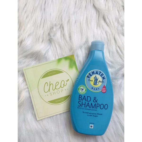 Sữa tắm gội 2 trong 1 penaten baby 400ml mẫu mới