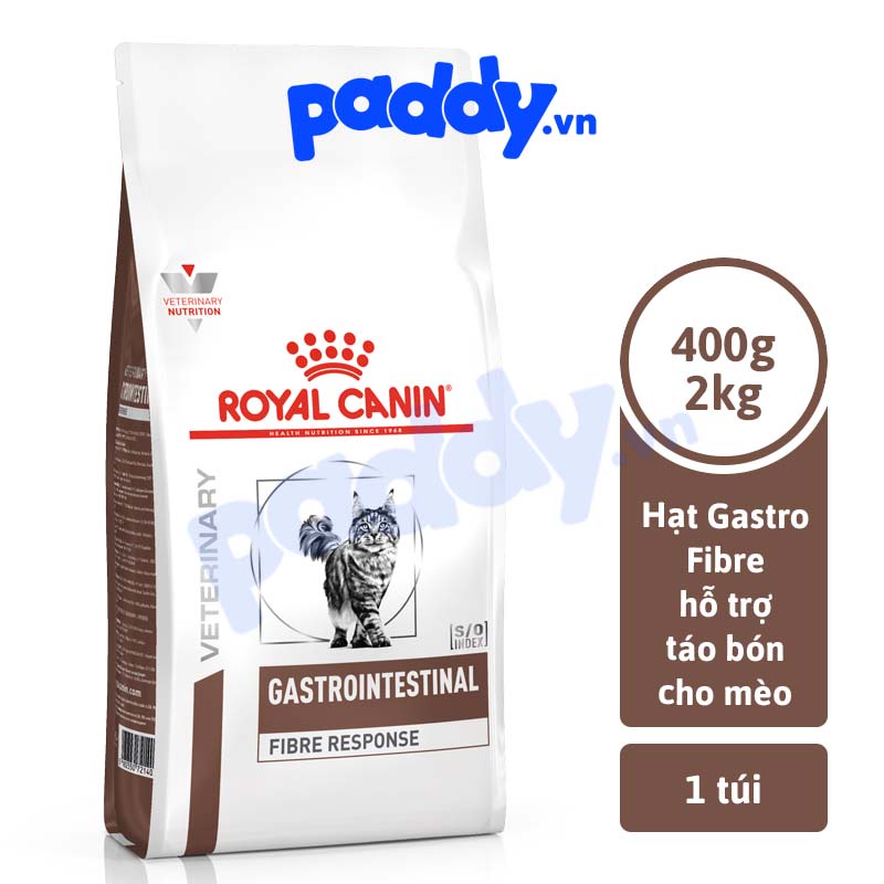 Hạt Royal Canin Gastrointestinal FIBRE Response Hỗ Trợ Táo Bón Cho Mèo