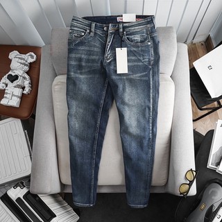 Quần jeans nam thời trang cao cấp co giãn dáng đứng xuất dư