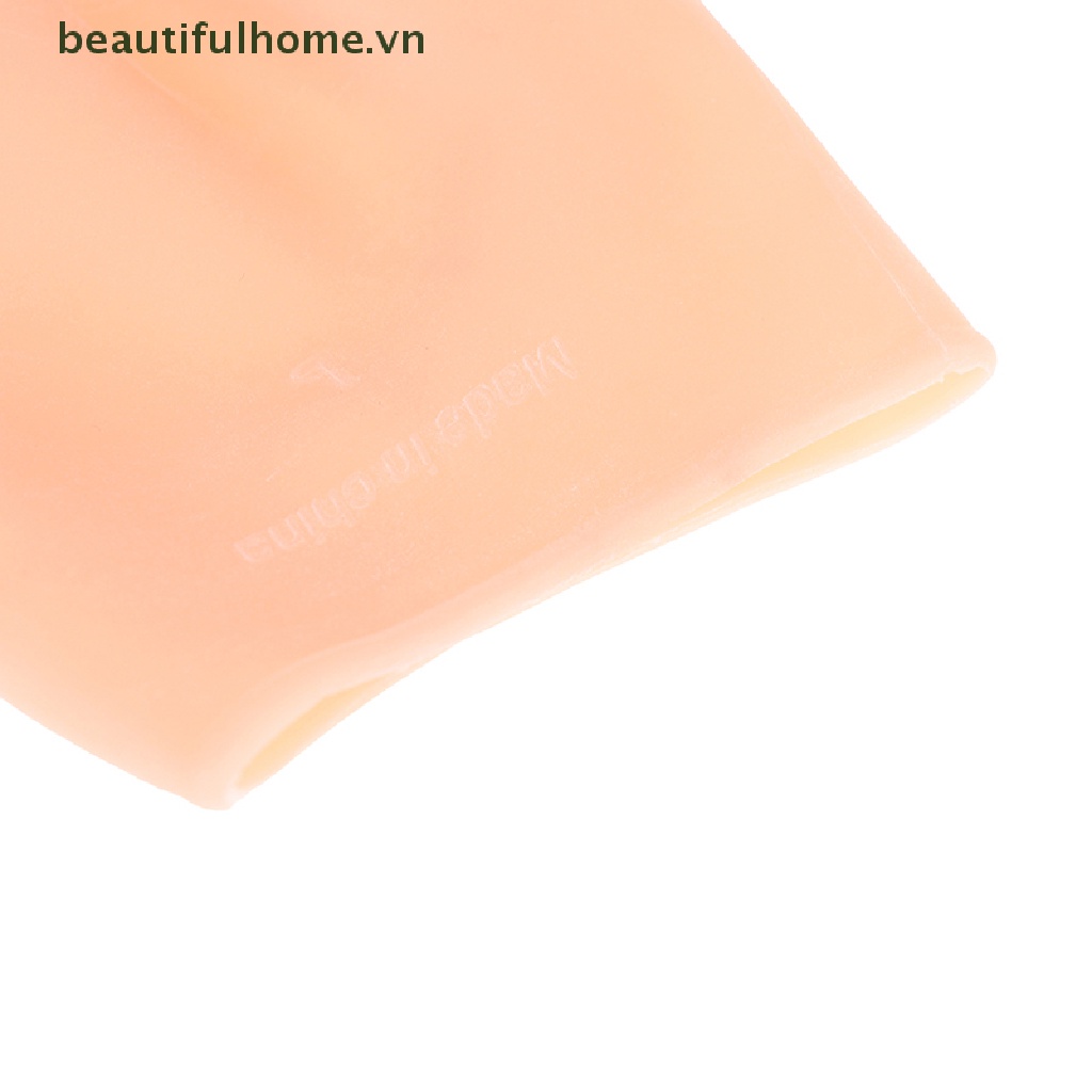 1 Đôi Vớ Silicone Gel Dưỡng Ẩm Chống Nứt Nẻ Chăm Sóc Bàn Chân