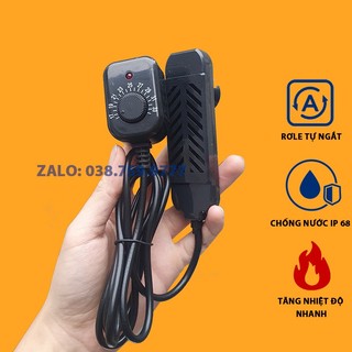 Sưởi bể cá ❤️FREESHIP❤️ Sưởi bể cá cao cấp bọc nhựa 25W 50W 100W 200W