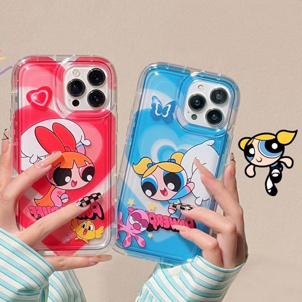 Ốp Điện Thoại TPU Mềm Có Túi Khí Chống Sốc In Hình Hoạt Hình Dễ Thương Cho IPhone 11 12 13 14 Pro Max 14 Plus XS XR 7 8 Plus
