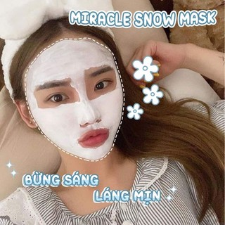 Mặt nạ ủ trắng snow mask bebalance 50gram