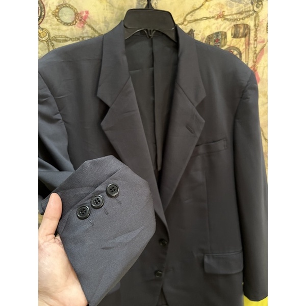 ❣️Áo Vesst blazer Nam xám rêu trơn size to 2hands