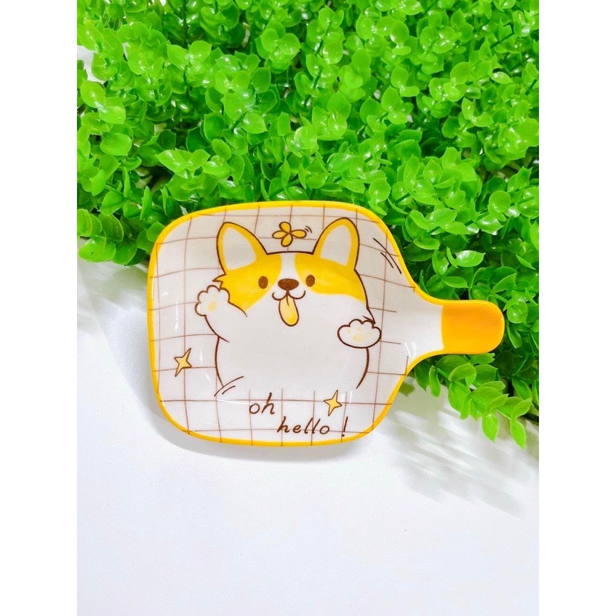 Set bát sứ ăn dặm 4 chi tiết và 5 chi tiết họa tiết đáng yêu cho bé