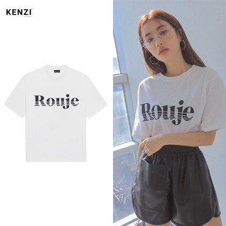 Áo Thun Unisex Form Rộng Tay lỡ Nam Nữ Rouje Basic tee chất cotton 100% siêu thoáng mát CTN265 Kenzi
