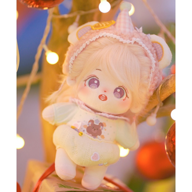 Búp bê không thuộc tính tóc tơ Neon 20cm