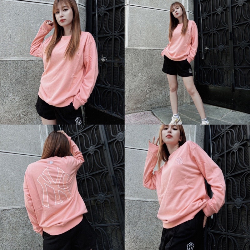 (ảnh thật) Combo Basic Big Logo Warm Overfit Sweatshirts( có bán quần phối kèm)