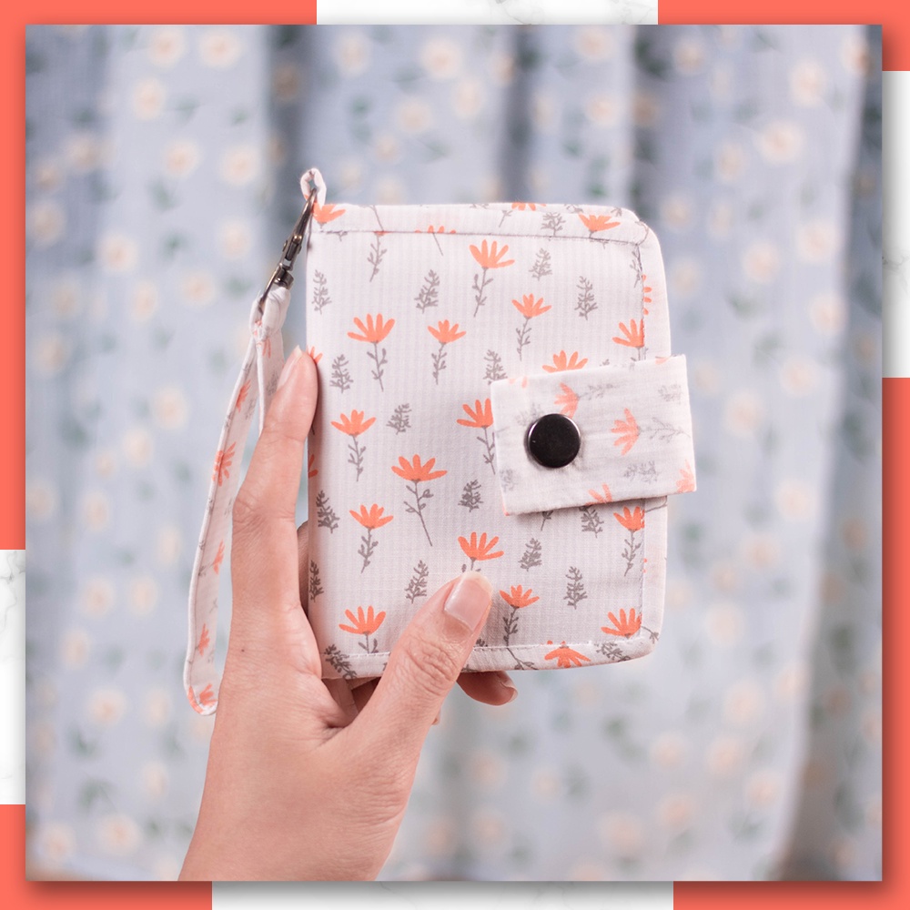 Ví Vải Gập Họa Tiết Siêu Xinh - Bảo Sew