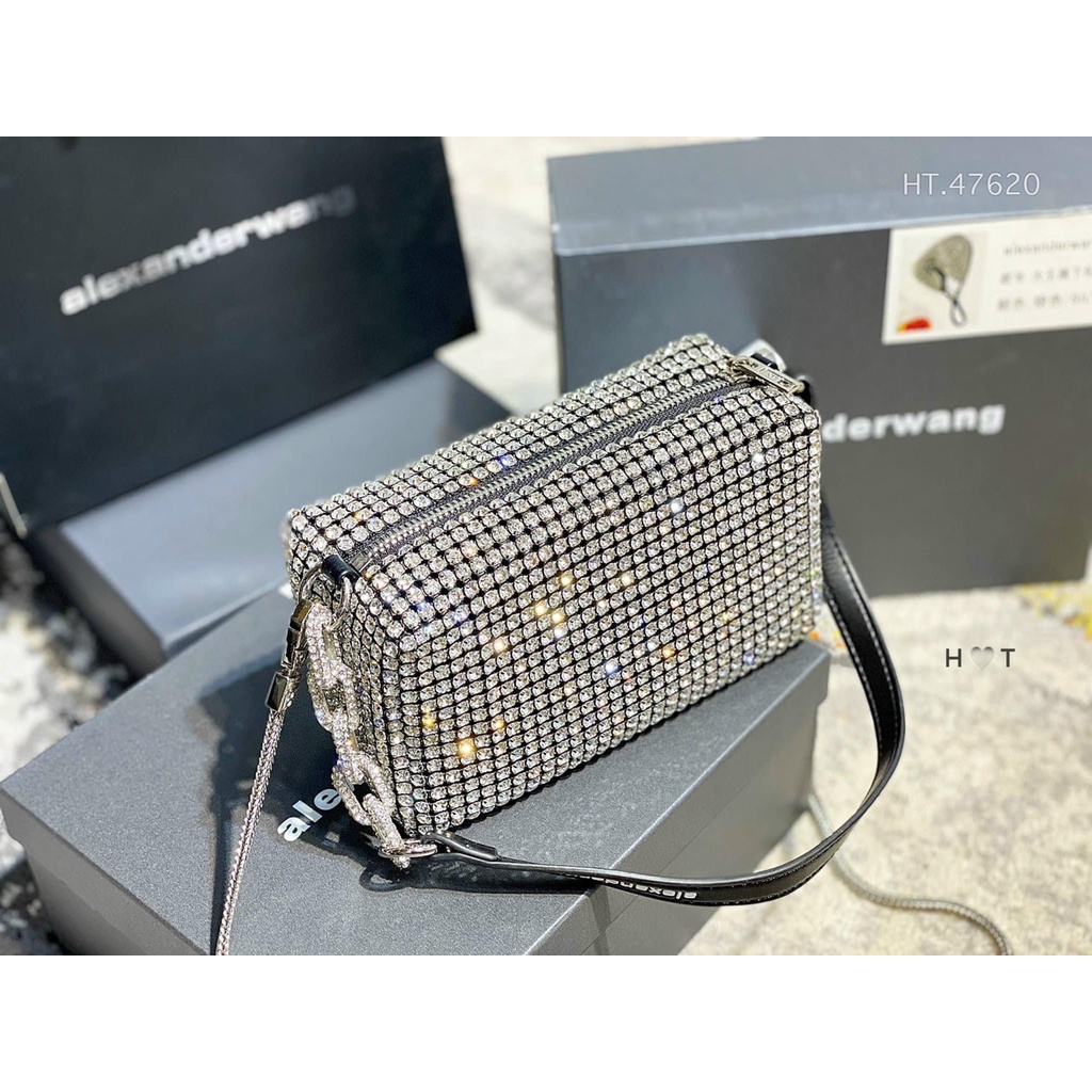Túi đá bling Size 19 full box kèm dây đeo đeo vai,đeo chéo tặng kèm đá dự phòng MTA2599