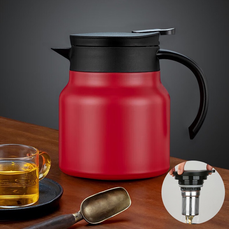 Ấm Trà Giữ Nhiệt 1000ml Kèm Lõi Lọc Kiểu Nhật