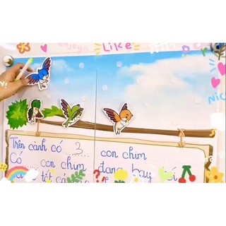 BỘ CÀNH CÂY HỌC TOÁN A2 (Đồ dùng dạy học Miki)