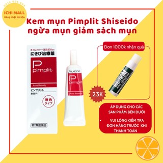 Kem mụn Pimplit Shiseido xuất xứ Nhật Bản ngừa mụn, kem chấm mụn giúp giảm sạch mụn
