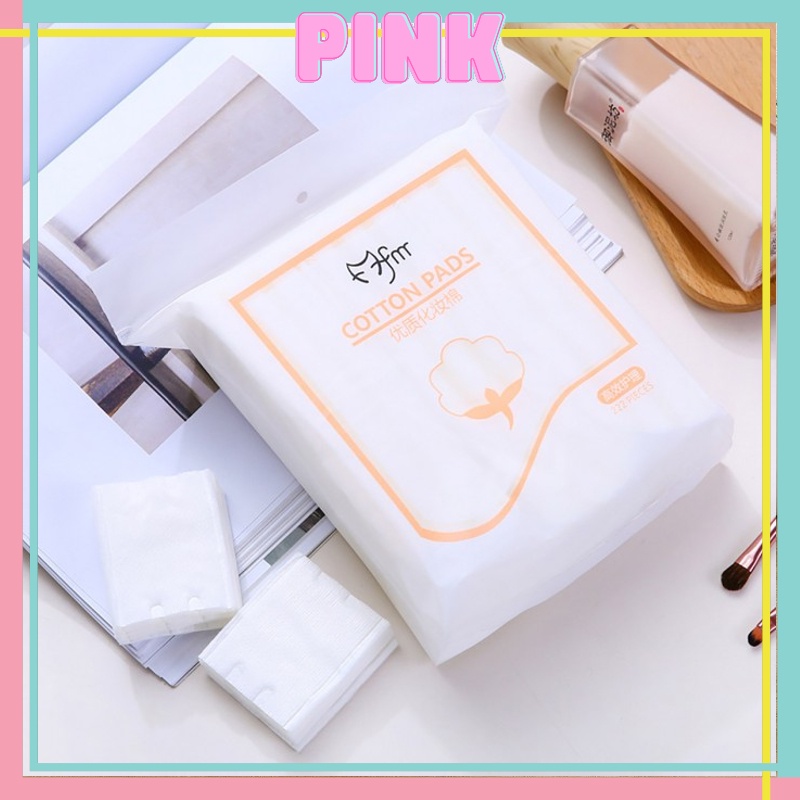 Bông Tẩy Trang 222 Miếng Cotton Pads pinkwish H079