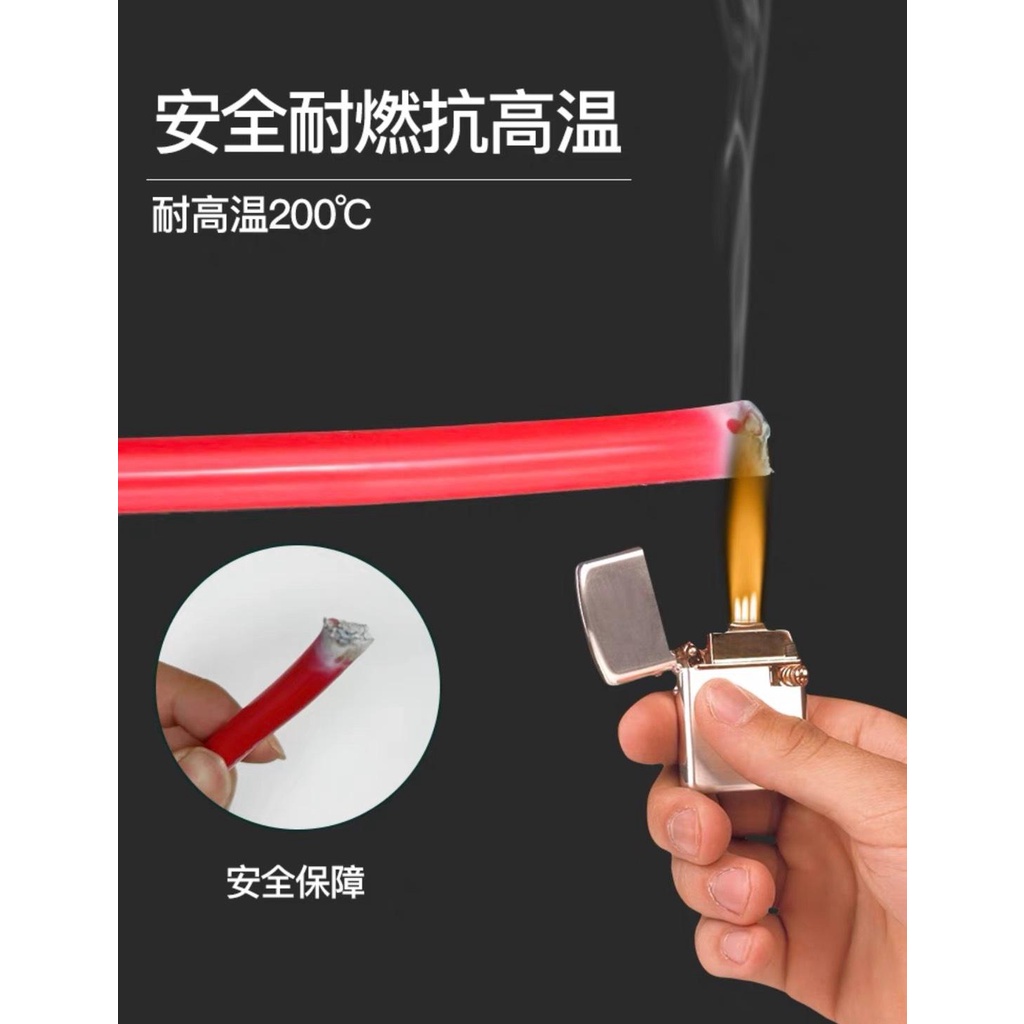 Dây điện Silicon dẻo 10 AWG , chịu nhiệt 200 độ chuyên dụng. BN.