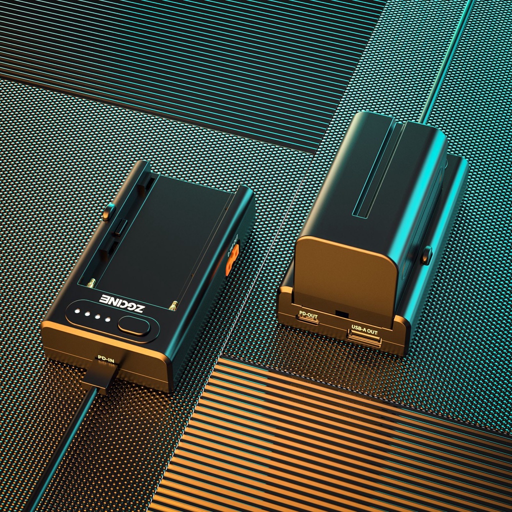 ĐẾ GÀI PIN F970 DÙNG CHO NP-F970/770/570 CHÍNH HÃNG ZGCINE