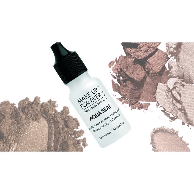 Tinh chất Make Up Aqua Seal. Tinh chất mang lại hiệu quả chống thấm nước; kem lem ; bền màu cao.
