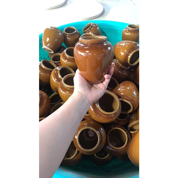 Lu Bia Lu Uống Nước Đủ Màu Hàng Bát Tràng Chuẩn Men Sáng Đẹp