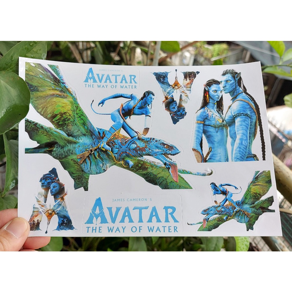 🔥🔥🔥 Decal miếng dán hình AVATAR 2 dán trang trí không thấm nước