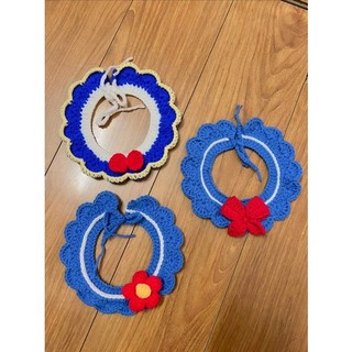 Mũ len và yếm len cho mèo (chat chọn mẫu)