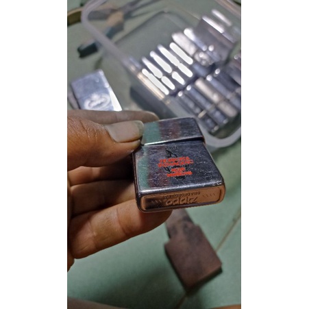 Dung dịch zippo tẩy xả Crom - Niken zippo